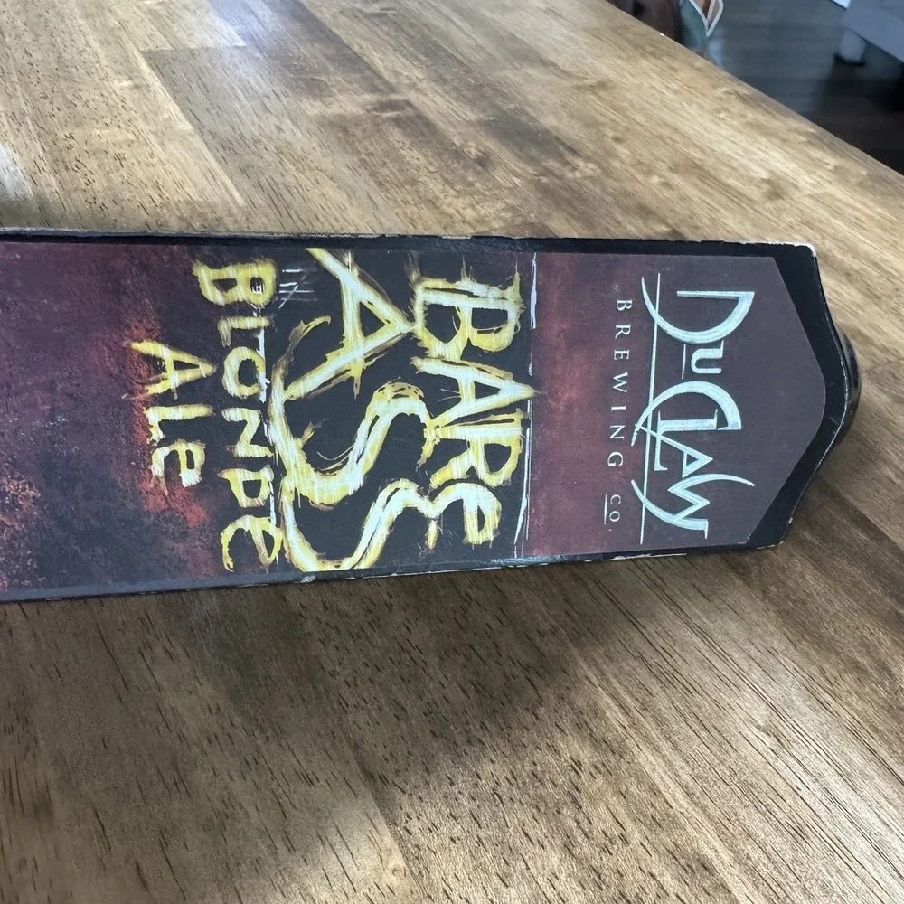 DuClaw Bare Ass Blonde Ale Beer Tap Handle Draft Bar Man Cave 9